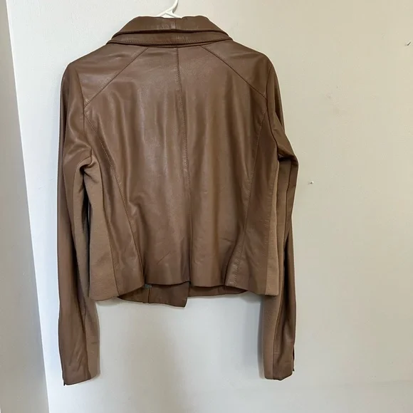Dolan Leather Moto Jacket from Anthropologie - Size M